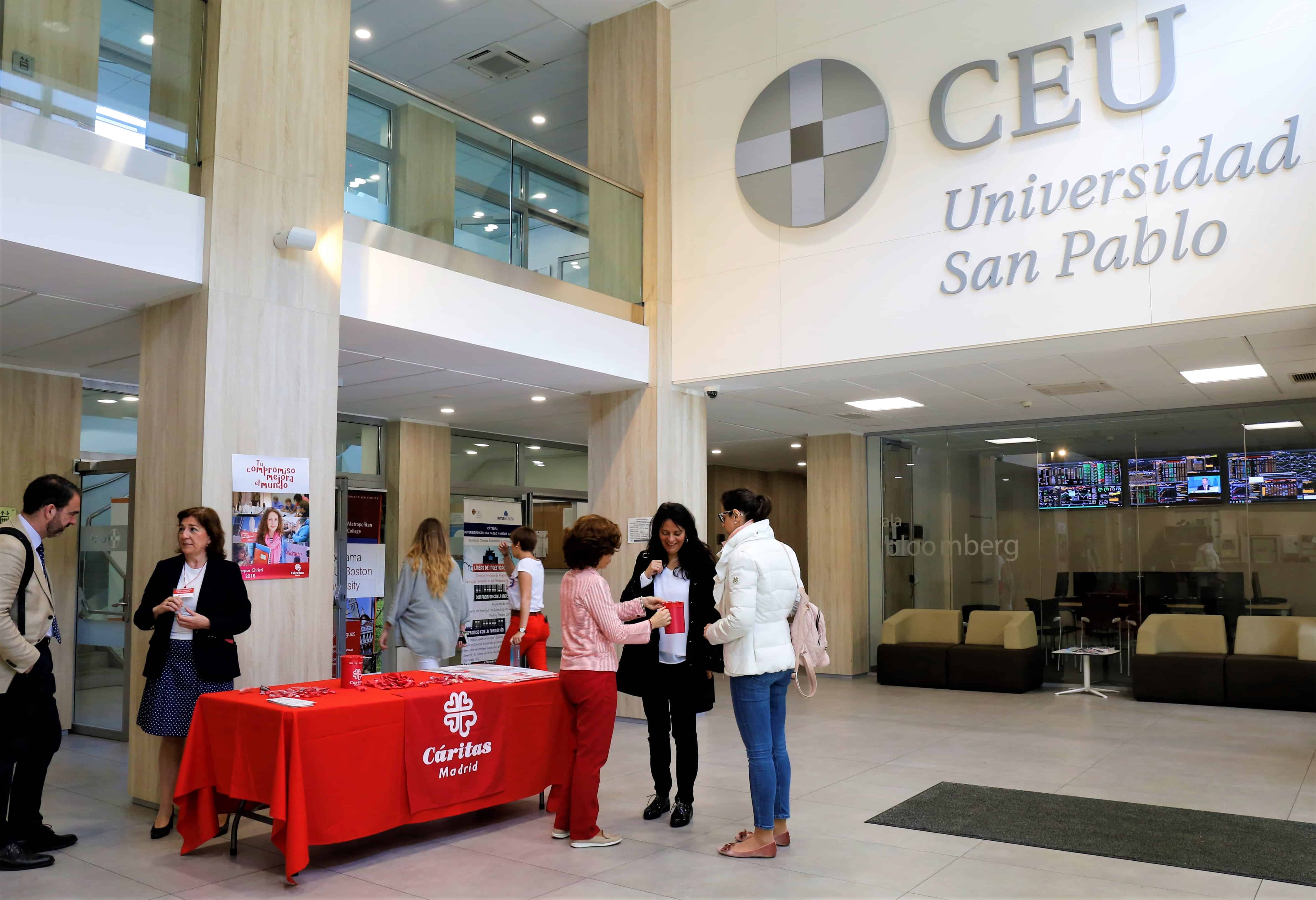 Cáritas en el CEU Cáritas en el CEU